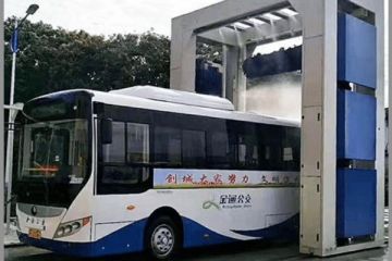 全自動(dòng)車站客車洗車機(jī)在哪里購(gòu)買[隆茂鑫晟]