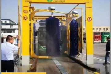 公交自動(dòng)洗車(chē)機(jī)清洗效果好不好[隆茂鑫晟]
